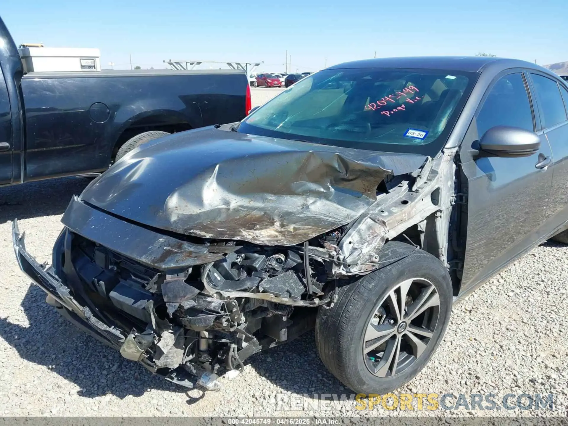 6 Photograph of a damaged car 3N1AB8CVXLY242991 NISSAN SENTRA 2020
