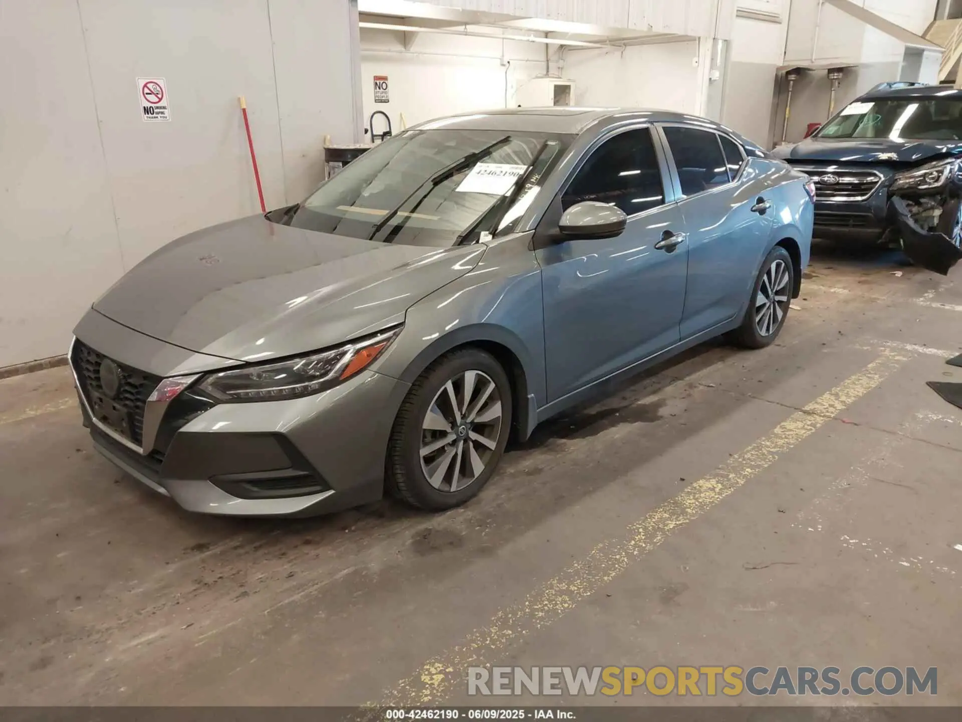 2 Photograph of a damaged car 3N1AB8CVXLY252162 NISSAN SENTRA 2020