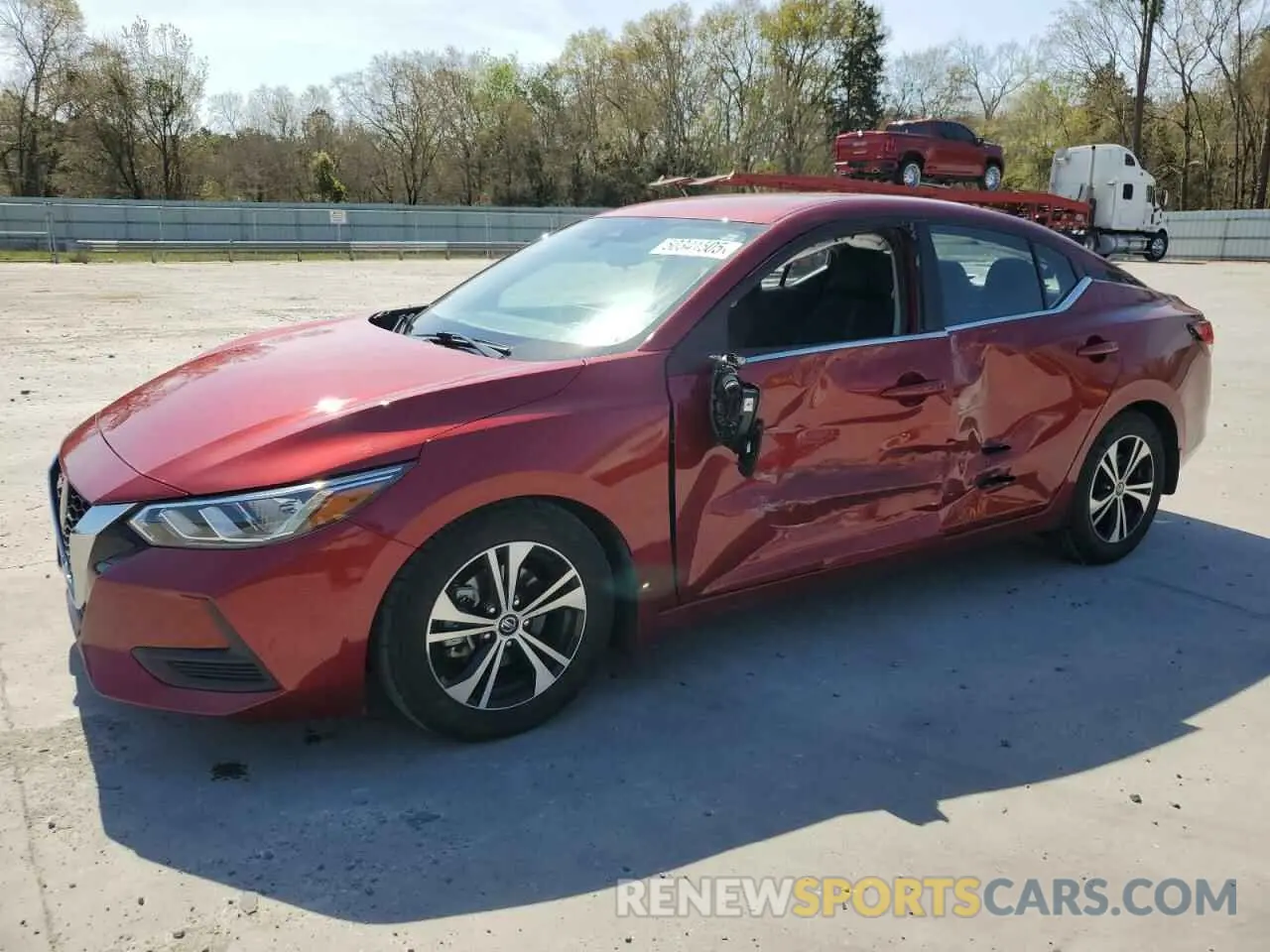 1 Photograph of a damaged car 3N1AB8CVXLY254204 NISSAN SENTRA 2020