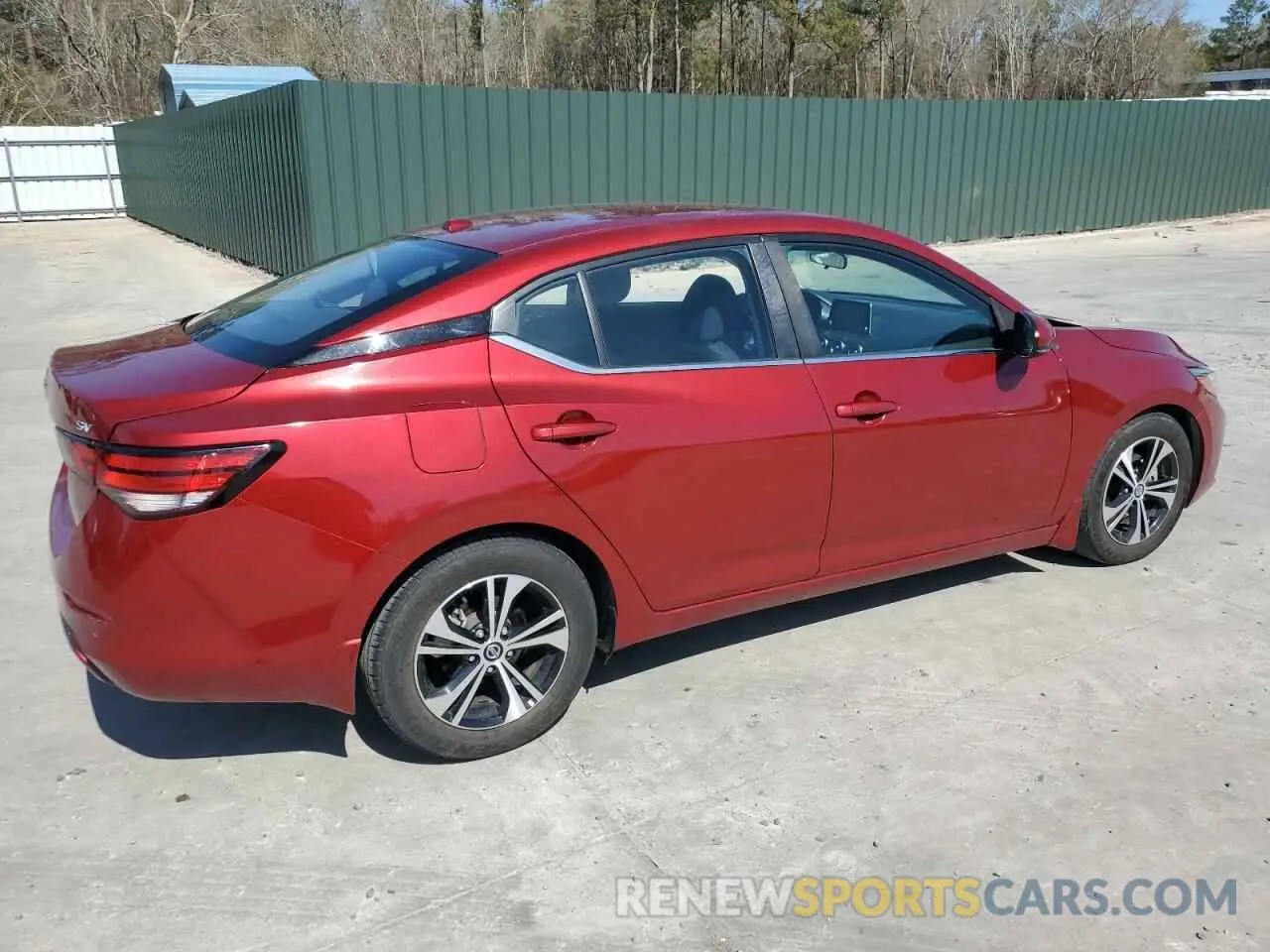 3 Photograph of a damaged car 3N1AB8CVXLY254204 NISSAN SENTRA 2020