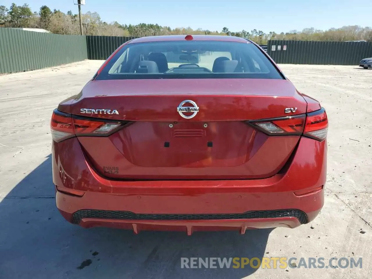 6 Photograph of a damaged car 3N1AB8CVXLY254204 NISSAN SENTRA 2020