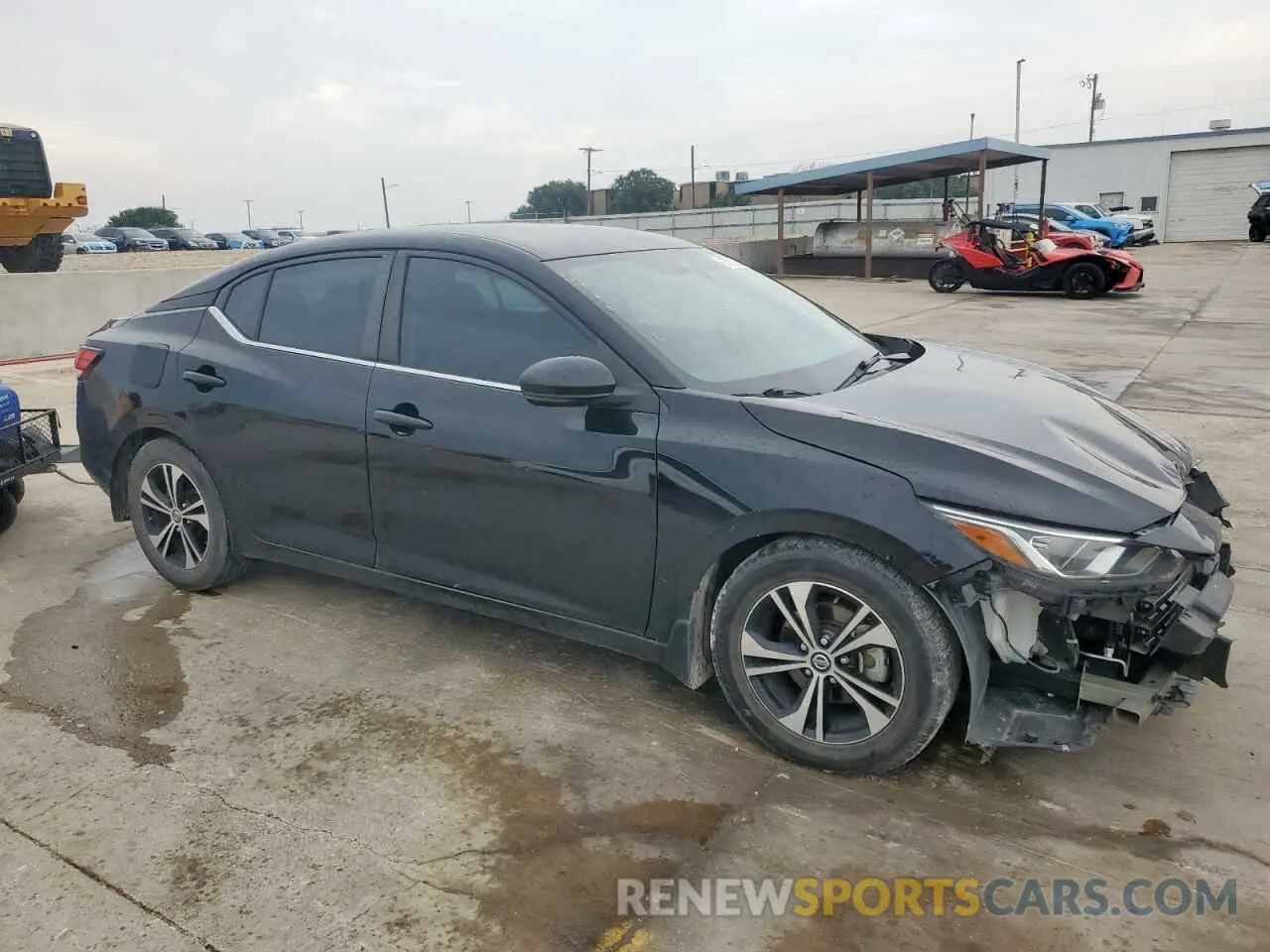 4 Фотография поврежденного автомобиля 3N1AB8CVXLY281404 NISSAN SENTRA 2020