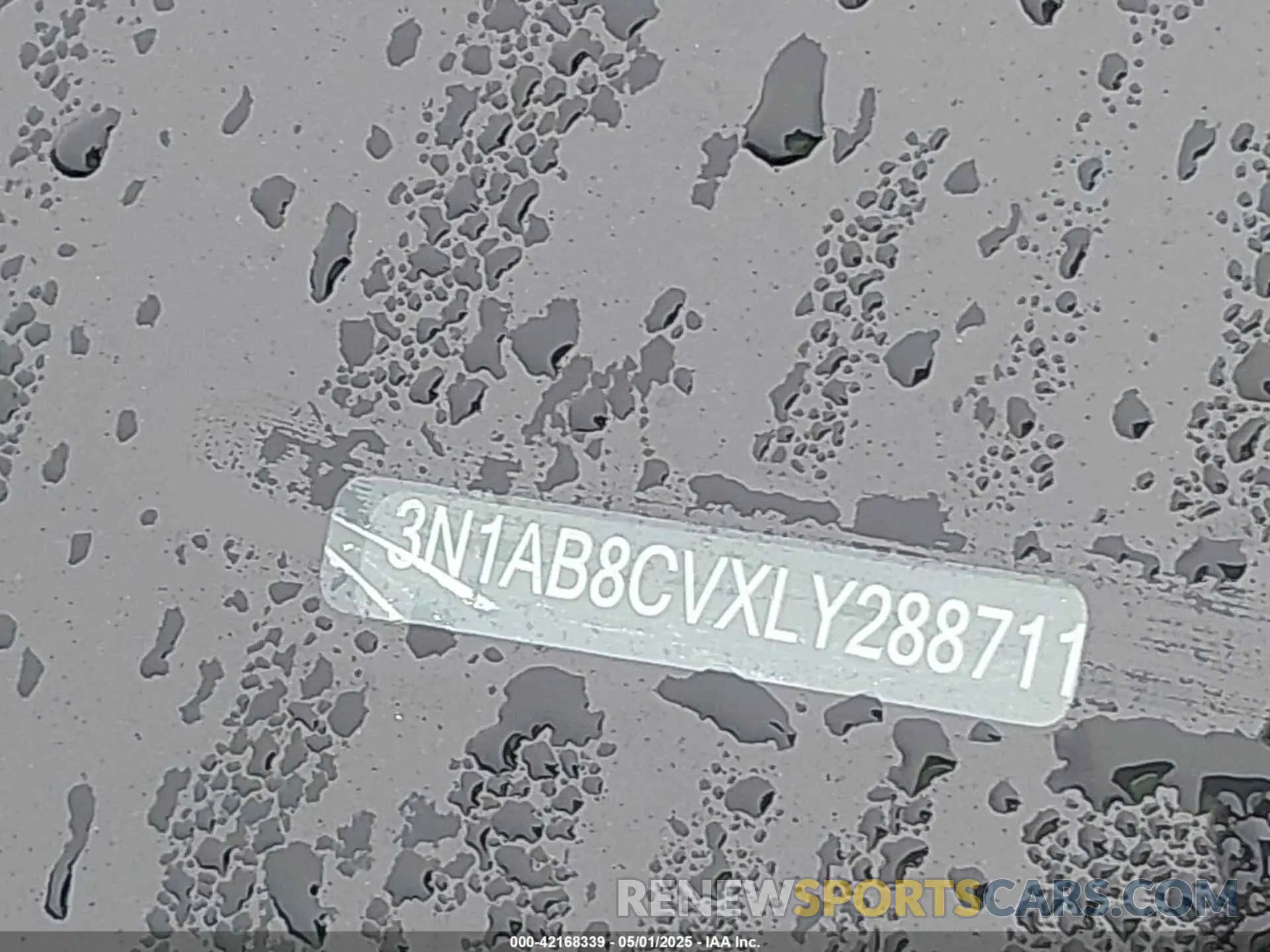 17 Photograph of a damaged car 3N1AB8CVXLY288711 NISSAN SENTRA 2020