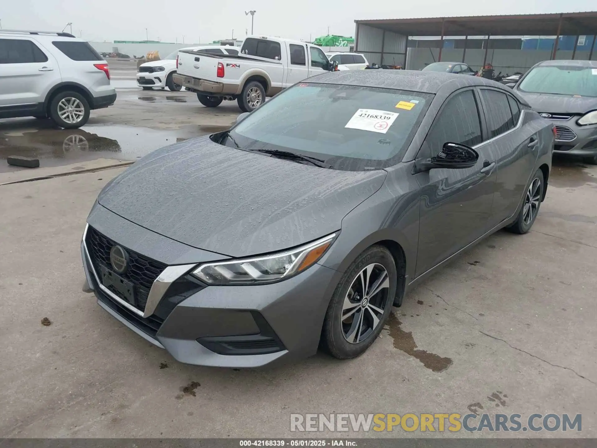 2 Photograph of a damaged car 3N1AB8CVXLY288711 NISSAN SENTRA 2020