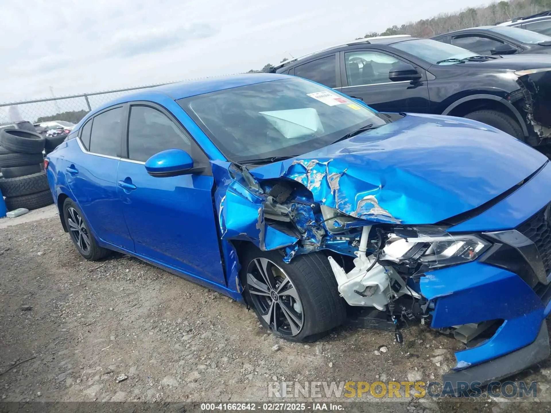 13 Фотография поврежденного автомобиля 3N1AB8CVXLY295948 NISSAN SENTRA 2020