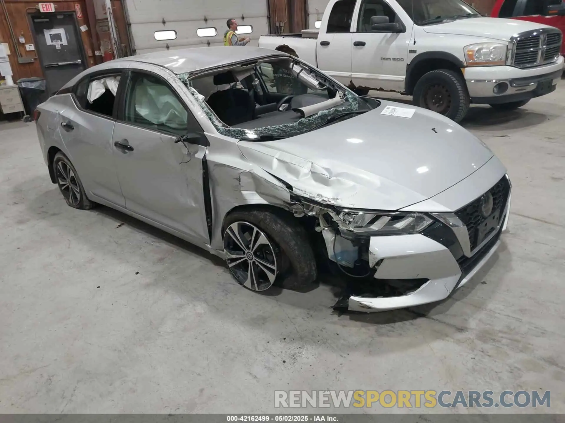 1 Photograph of a damaged car 3N1AB8CVXLY298803 NISSAN SENTRA 2020