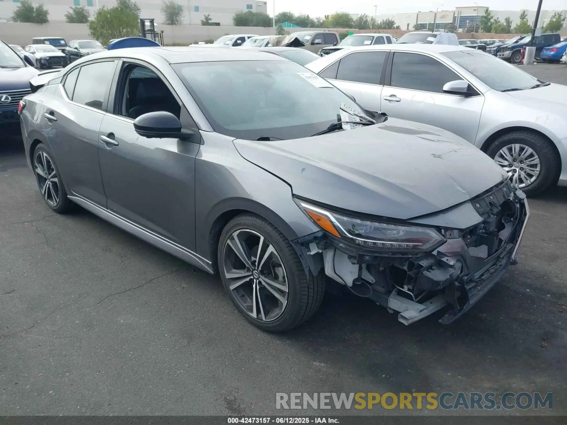 12 Photograph of a damaged car 3N1AB8DV0LY226491 NISSAN SENTRA 2020