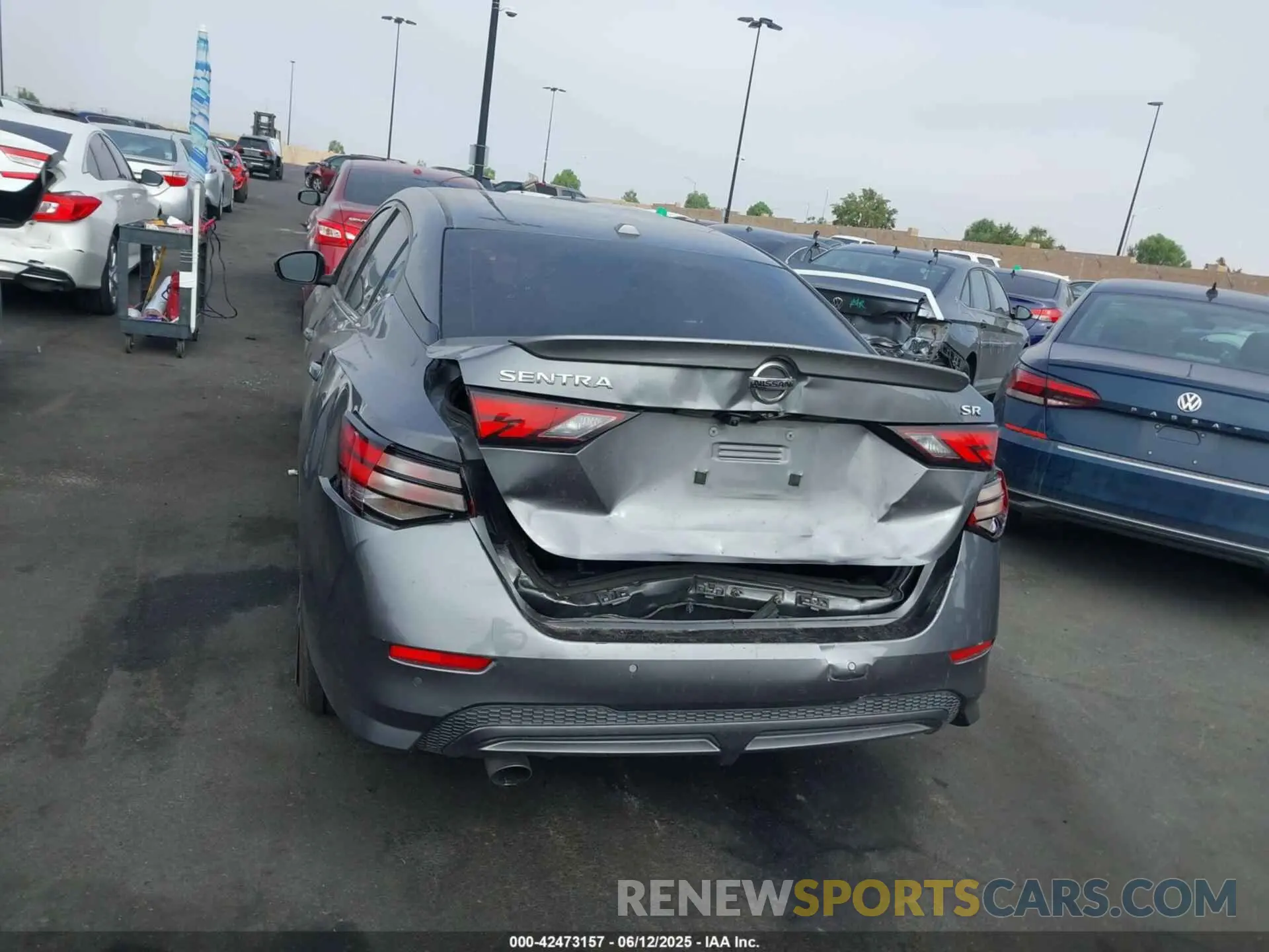 6 Photograph of a damaged car 3N1AB8DV0LY226491 NISSAN SENTRA 2020