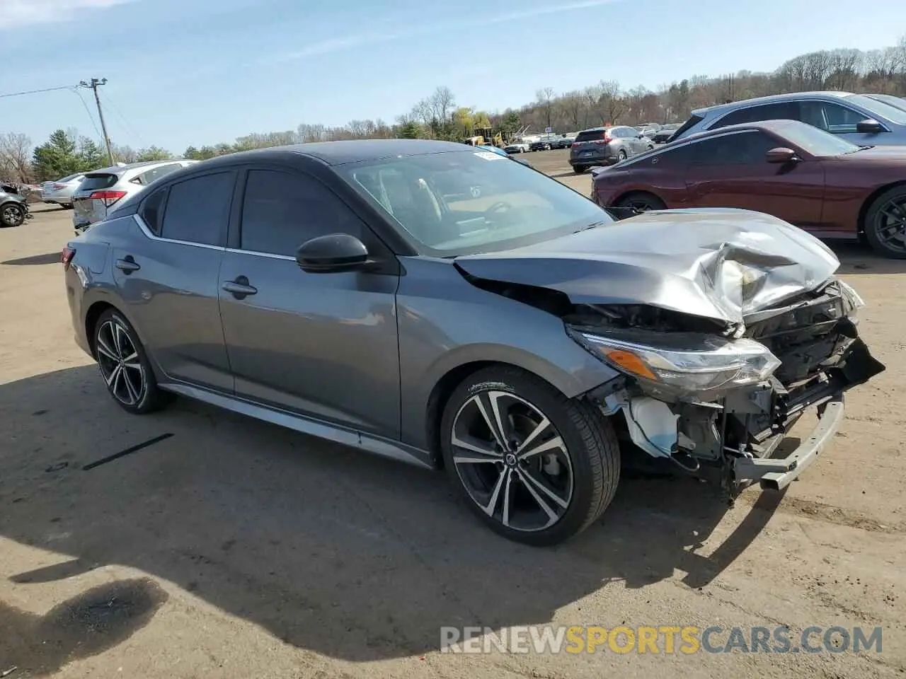 4 Фотография поврежденного автомобиля 3N1AB8DV0LY228807 NISSAN SENTRA 2020