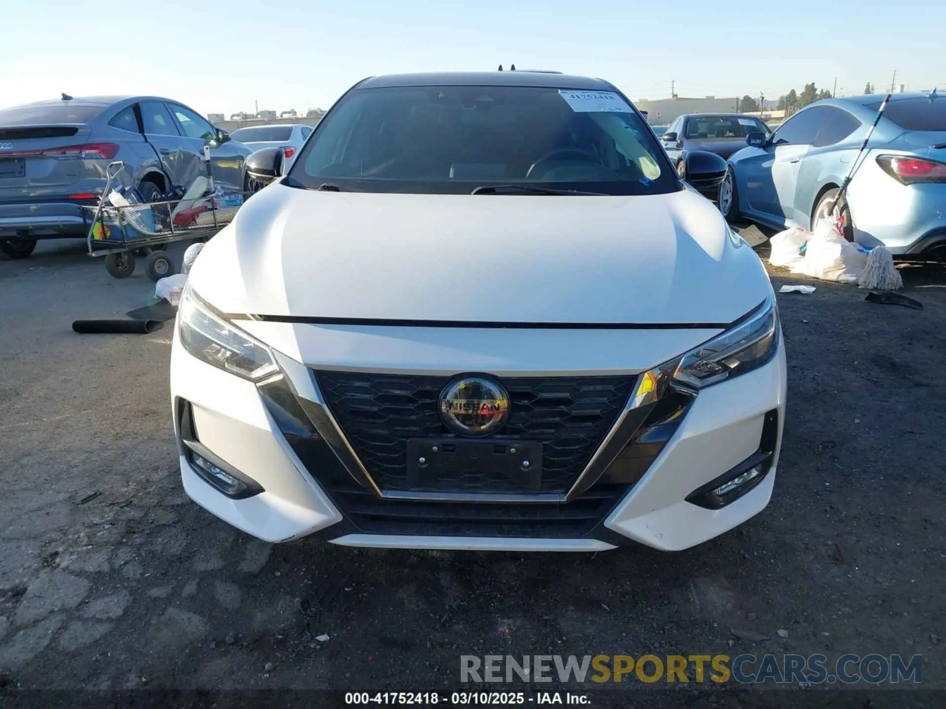 12 Photograph of a damaged car 3N1AB8DV0LY261421 NISSAN SENTRA 2020