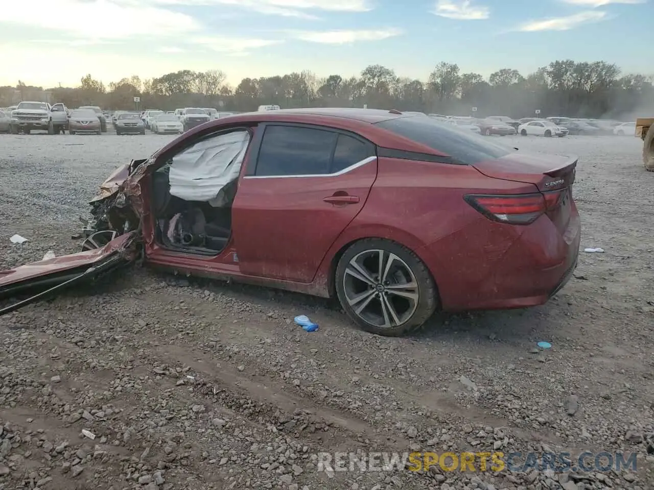 2 Фотография поврежденного автомобиля 3N1AB8DV2LY290645 NISSAN SENTRA 2020