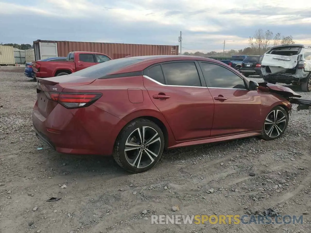 3 Фотография поврежденного автомобиля 3N1AB8DV2LY290645 NISSAN SENTRA 2020