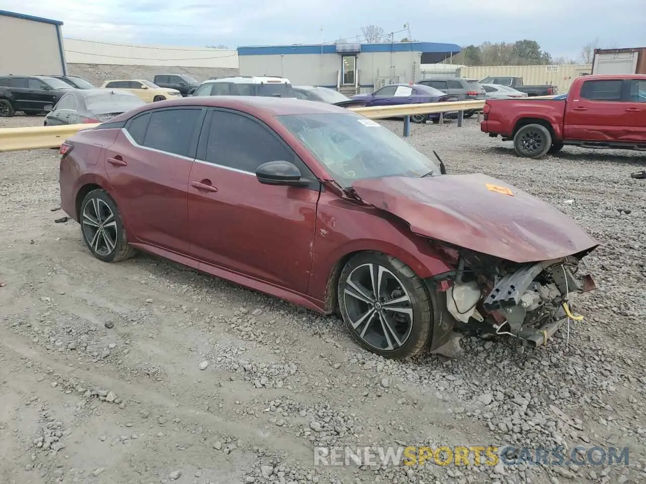 4 Фотография поврежденного автомобиля 3N1AB8DV2LY290645 NISSAN SENTRA 2020