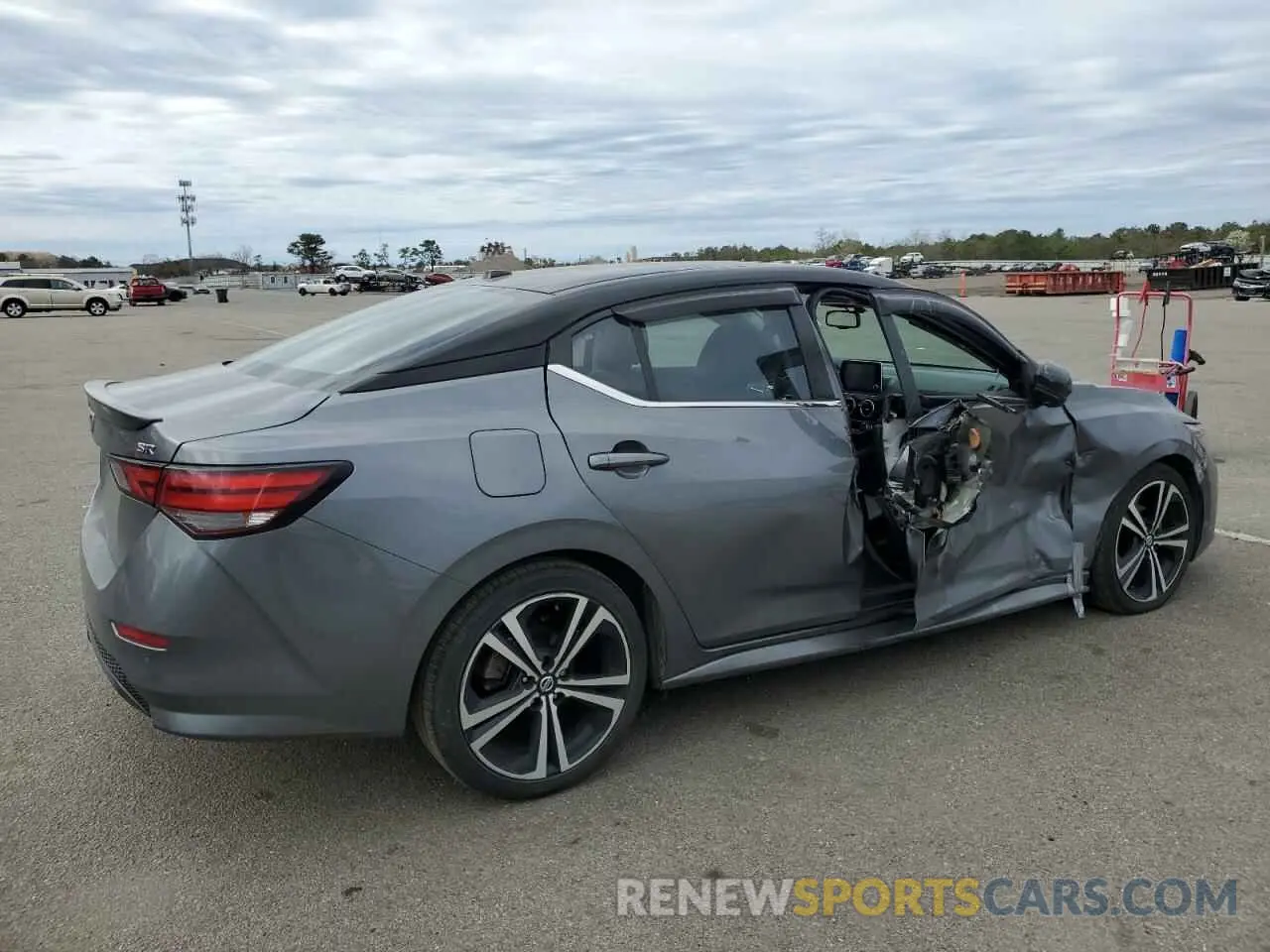 3 Photograph of a damaged car 3N1AB8DV3LY236805 NISSAN SENTRA 2020