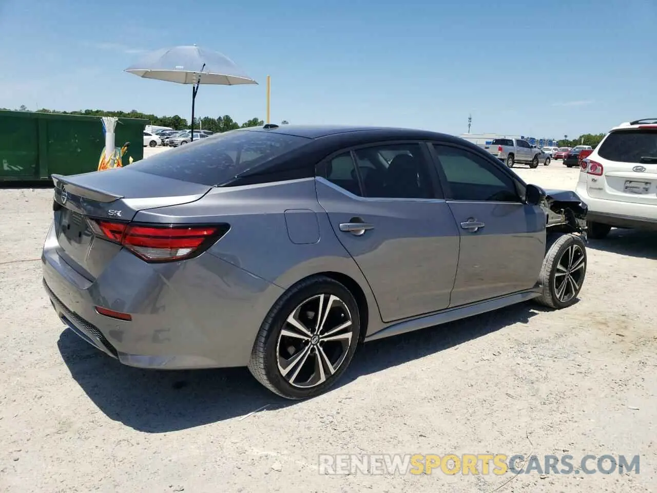 3 Фотография поврежденного автомобиля 3N1AB8DV3LY242362 NISSAN SENTRA 2020