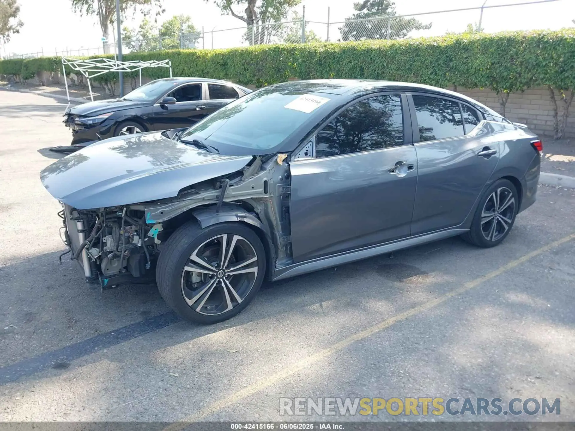 2 Фотография поврежденного автомобиля 3N1AB8DV3LY308439 NISSAN SENTRA 2020