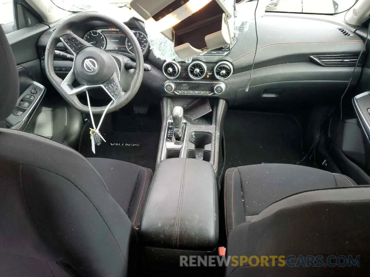 8 Фотография поврежденного автомобиля 3N1AB8DV4LY253032 NISSAN SENTRA 2020