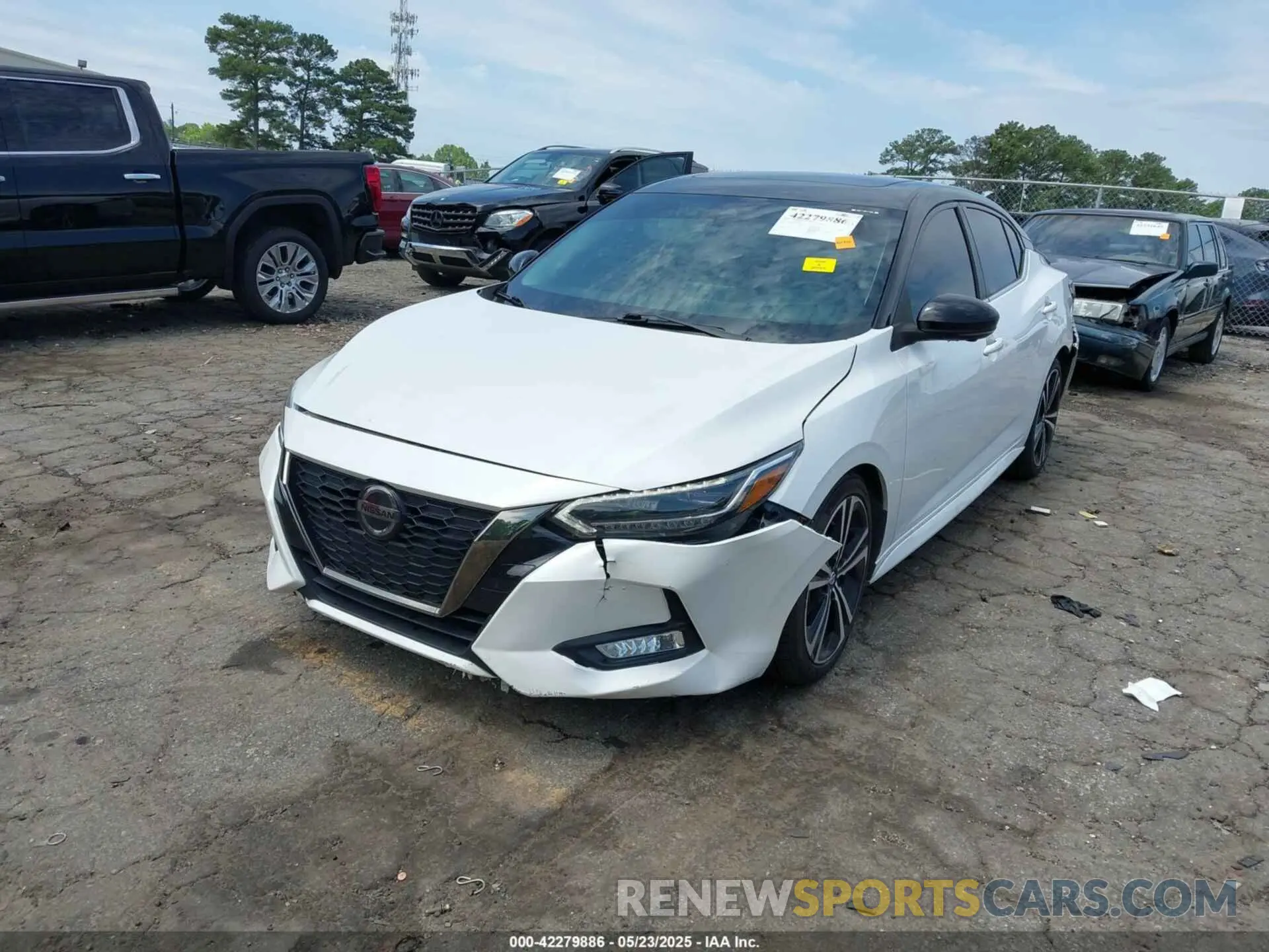 2 Photograph of a damaged car 3N1AB8DV4LY265357 NISSAN SENTRA 2020