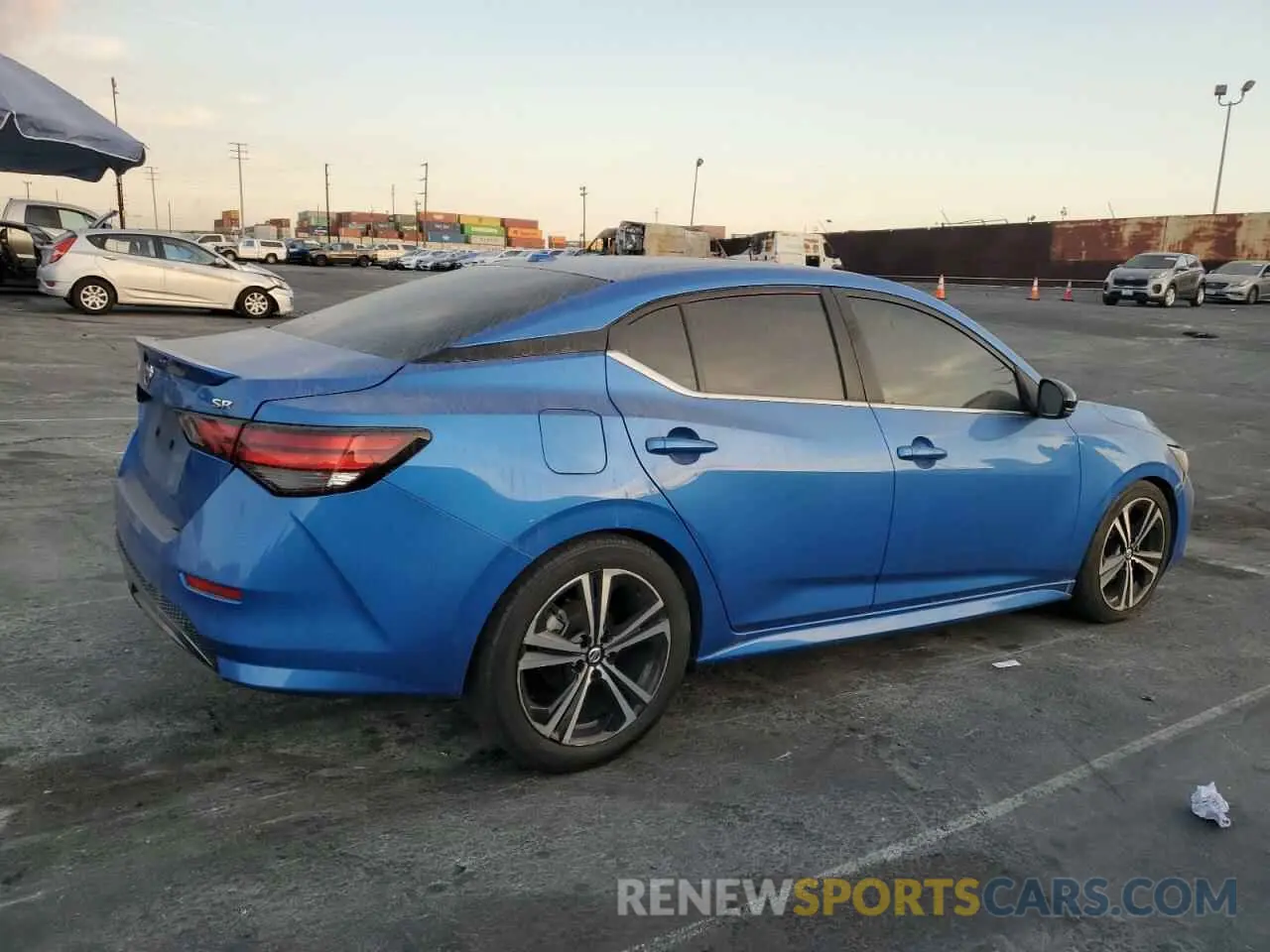 3 Photograph of a damaged car 3N1AB8DV5LY216992 NISSAN SENTRA 2020