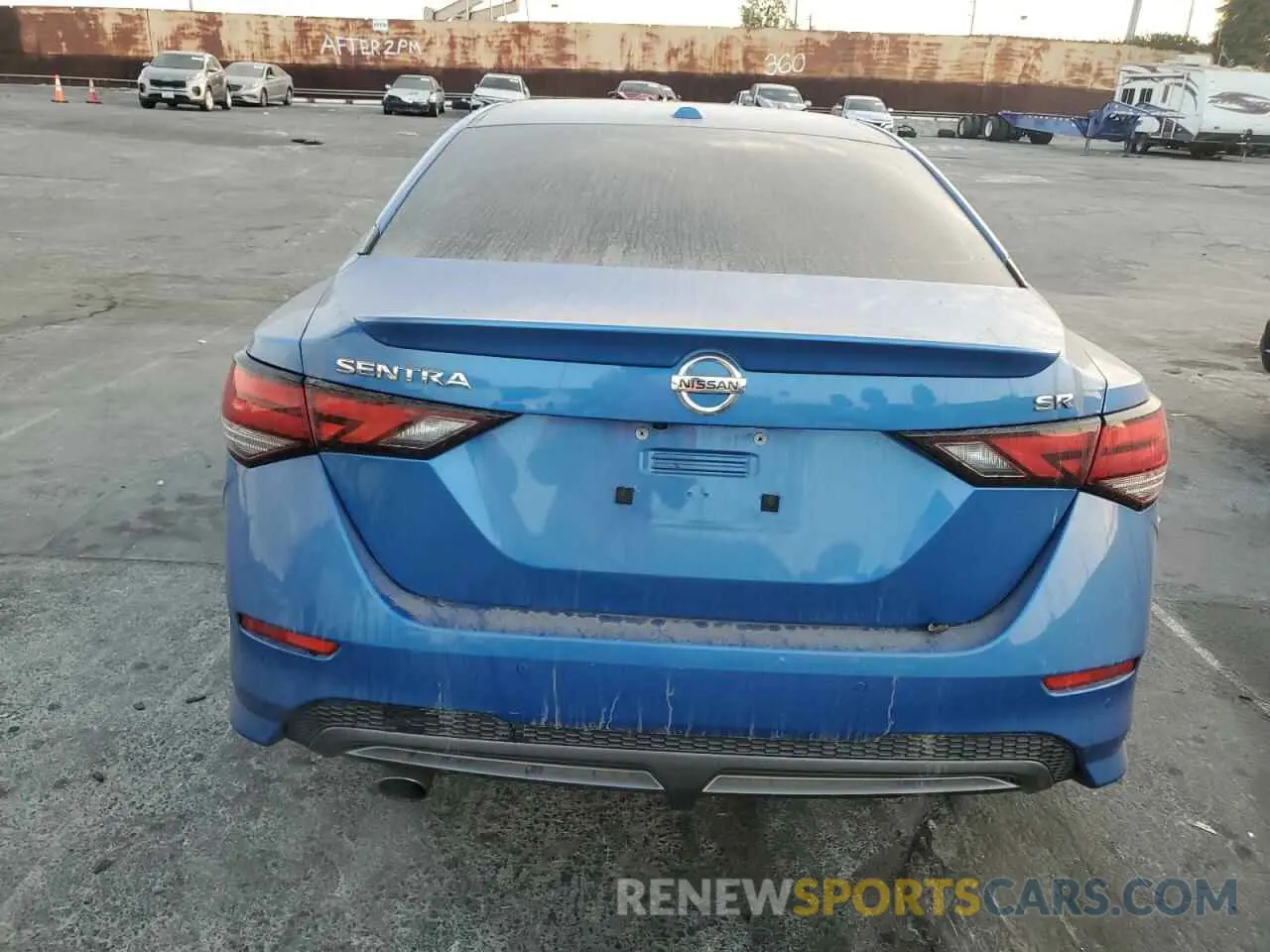 6 Photograph of a damaged car 3N1AB8DV5LY216992 NISSAN SENTRA 2020