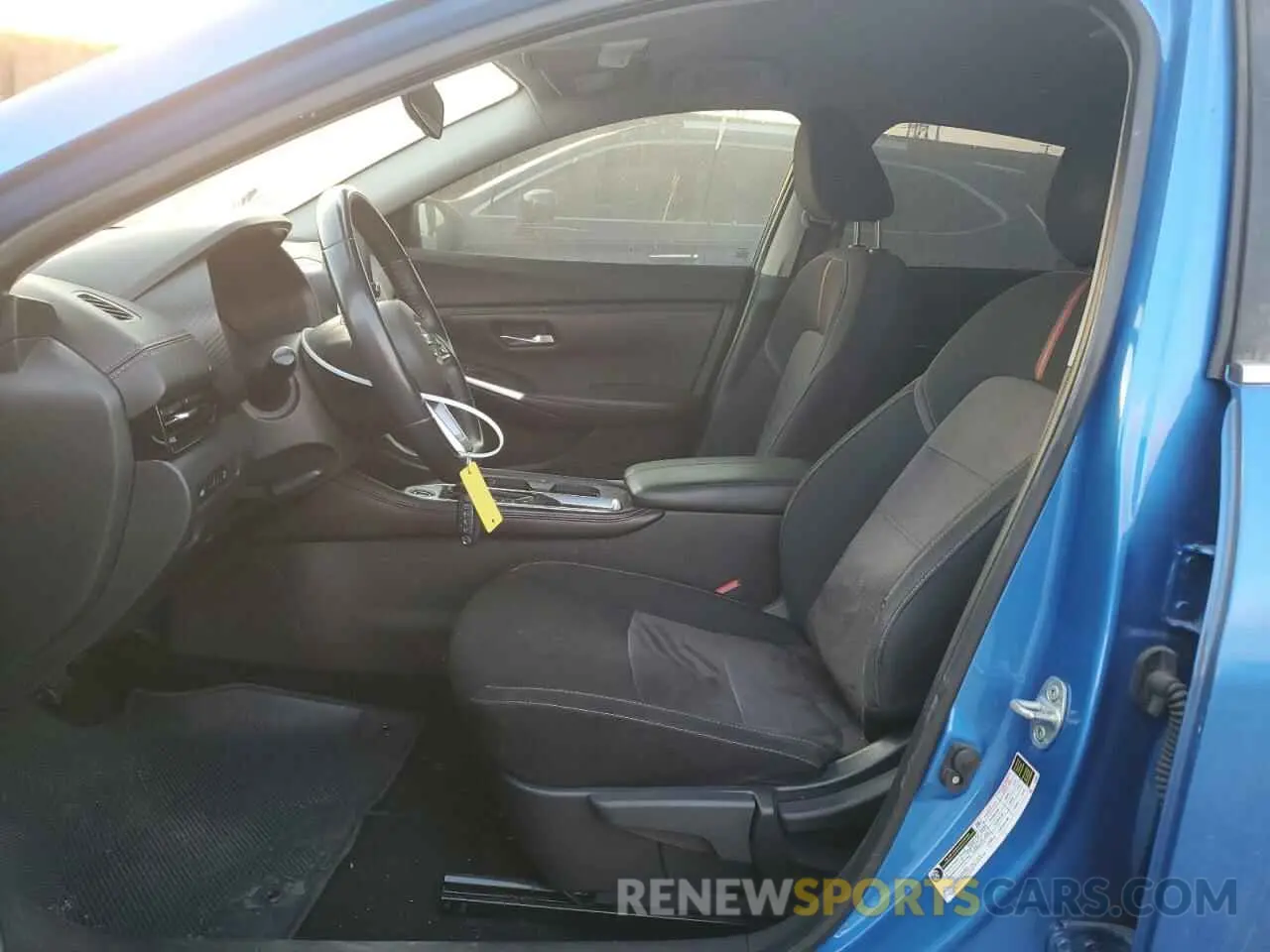 7 Photograph of a damaged car 3N1AB8DV5LY216992 NISSAN SENTRA 2020