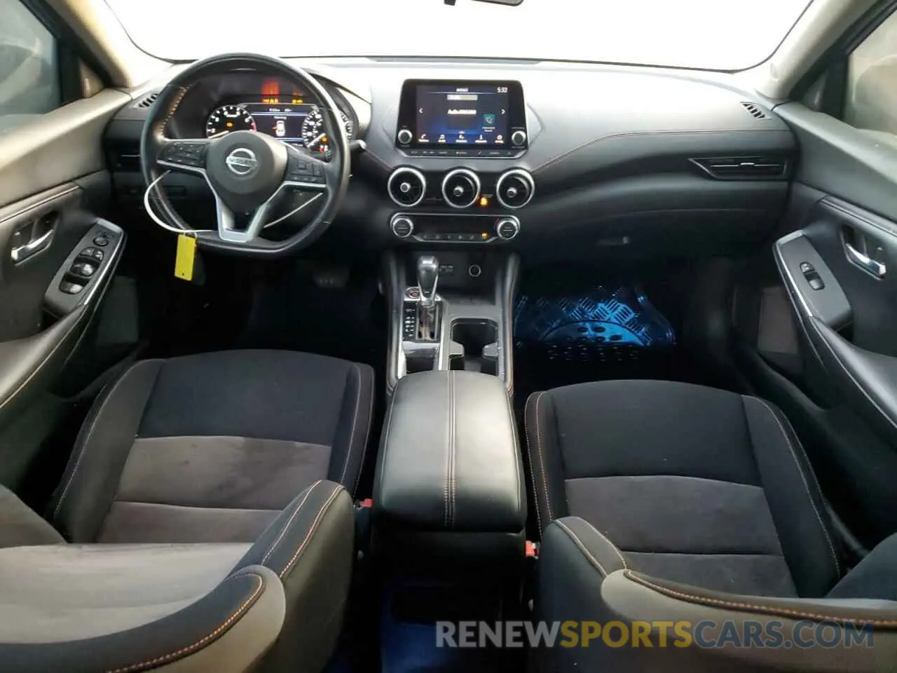 8 Photograph of a damaged car 3N1AB8DV5LY216992 NISSAN SENTRA 2020