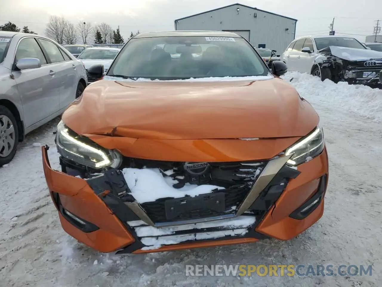 5 Photograph of a damaged car 3N1AB8DV5LY275248 NISSAN SENTRA 2020