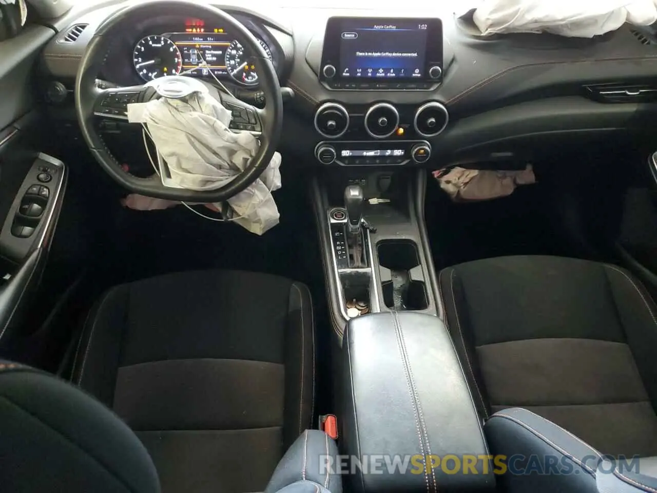 8 Фотография поврежденного автомобиля 3N1AB8DV6LY217097 NISSAN SENTRA 2020