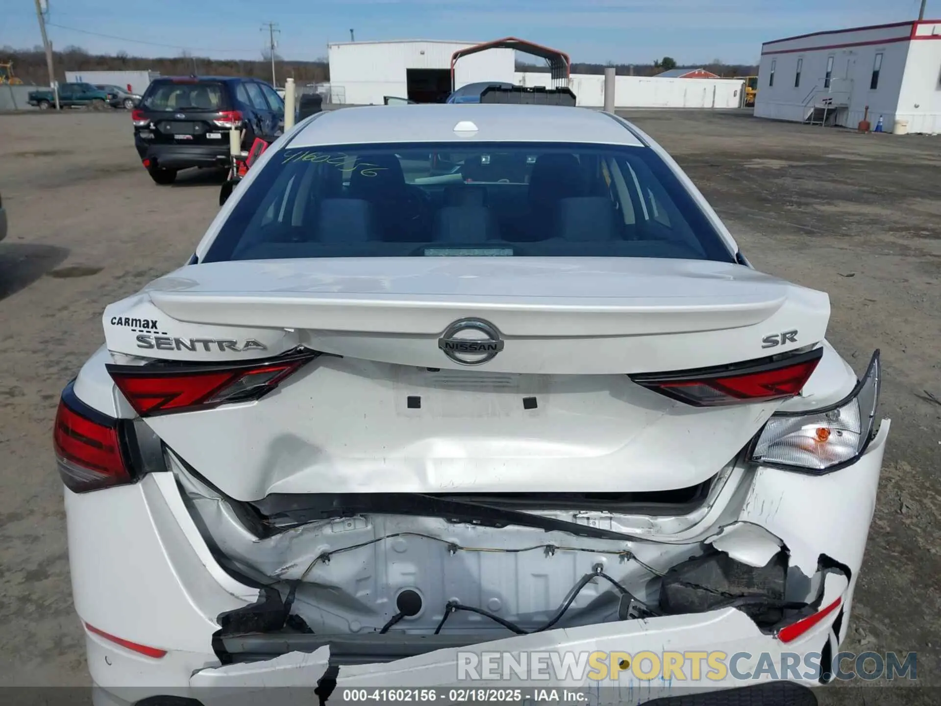 16 Photograph of a damaged car 3N1AB8DV6LY218217 NISSAN SENTRA 2020