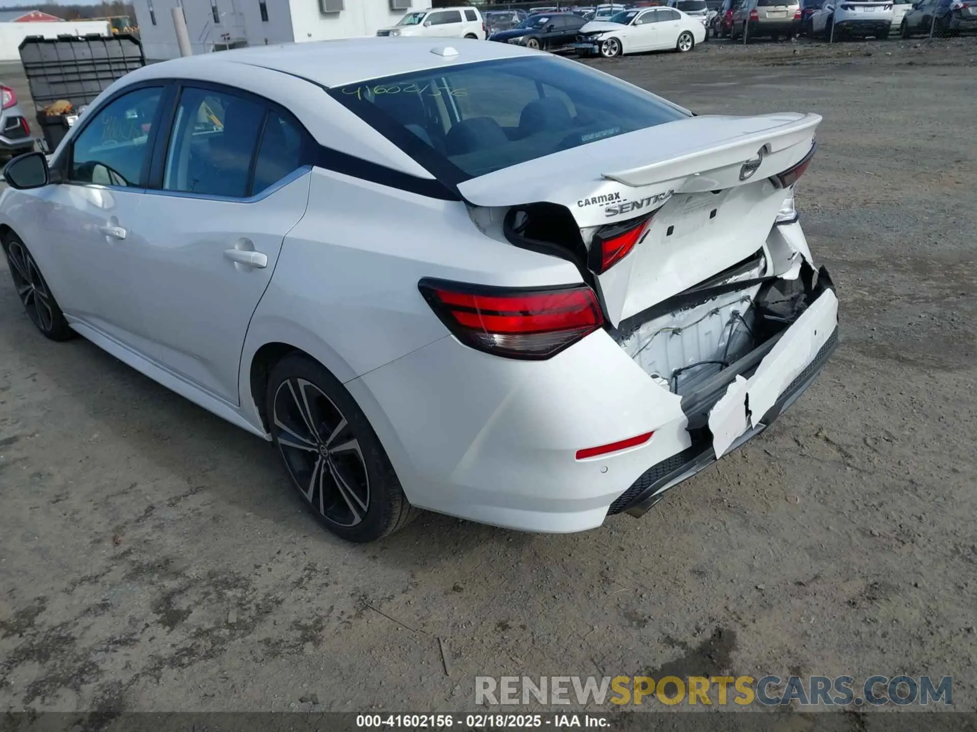 3 Photograph of a damaged car 3N1AB8DV6LY218217 NISSAN SENTRA 2020