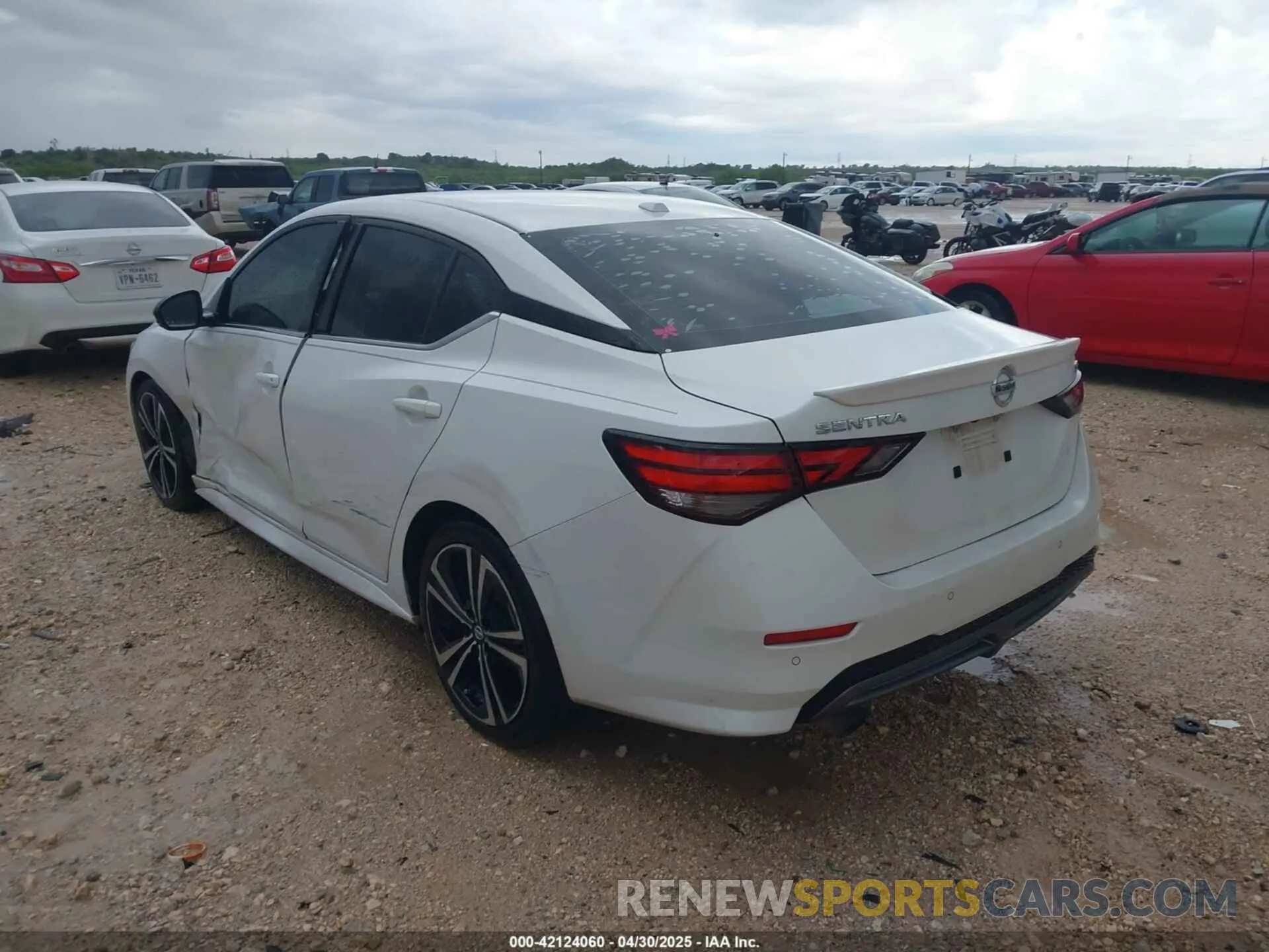 3 Фотография поврежденного автомобиля 3N1AB8DV6LY253856 NISSAN SENTRA 2020