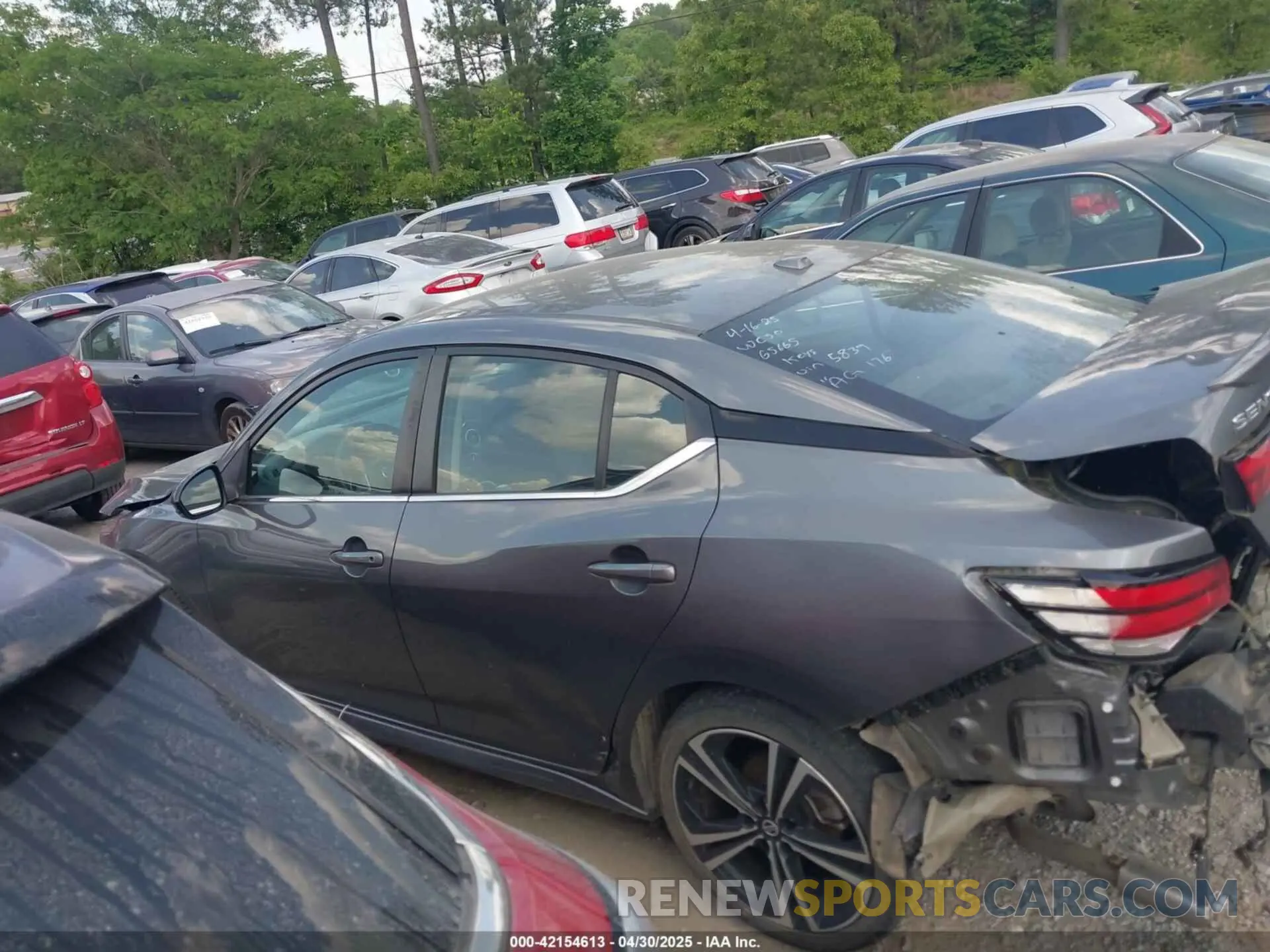 14 Photograph of a damaged car 3N1AB8DV6LY275839 NISSAN SENTRA 2020