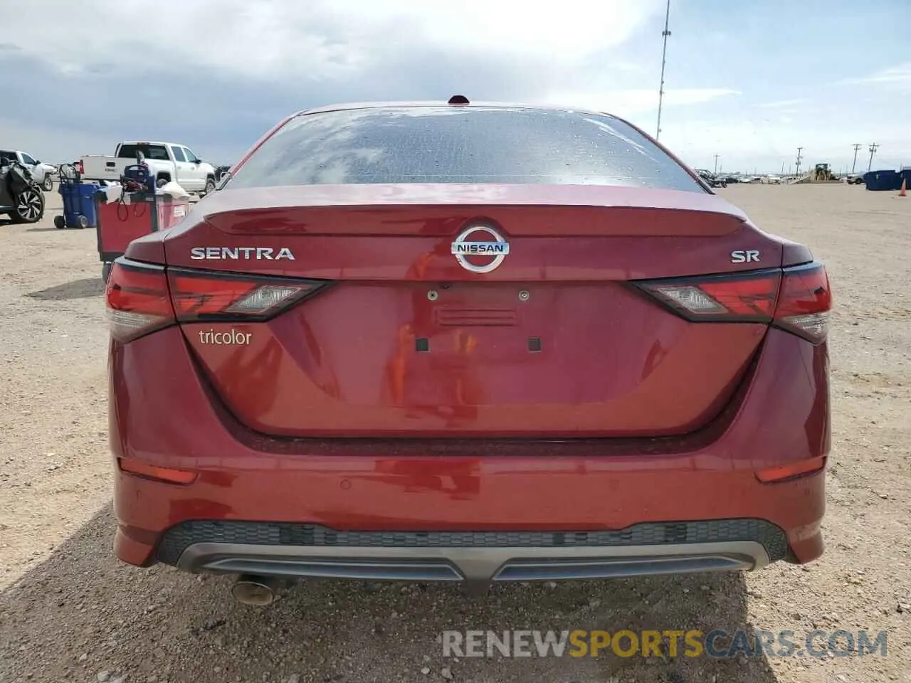 6 Photograph of a damaged car 3N1AB8DV6LY302165 NISSAN SENTRA 2020