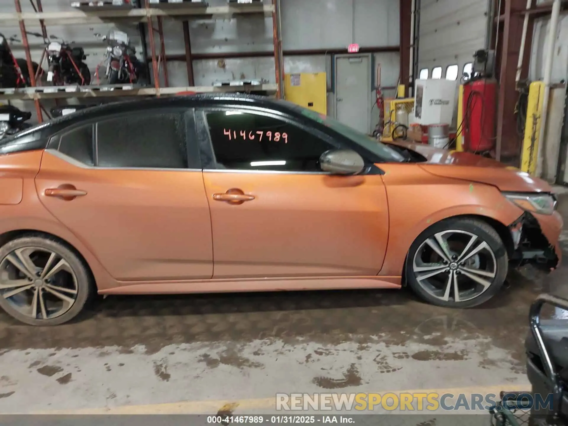 13 Photograph of a damaged car 3N1AB8DV6LY304630 NISSAN SENTRA 2020