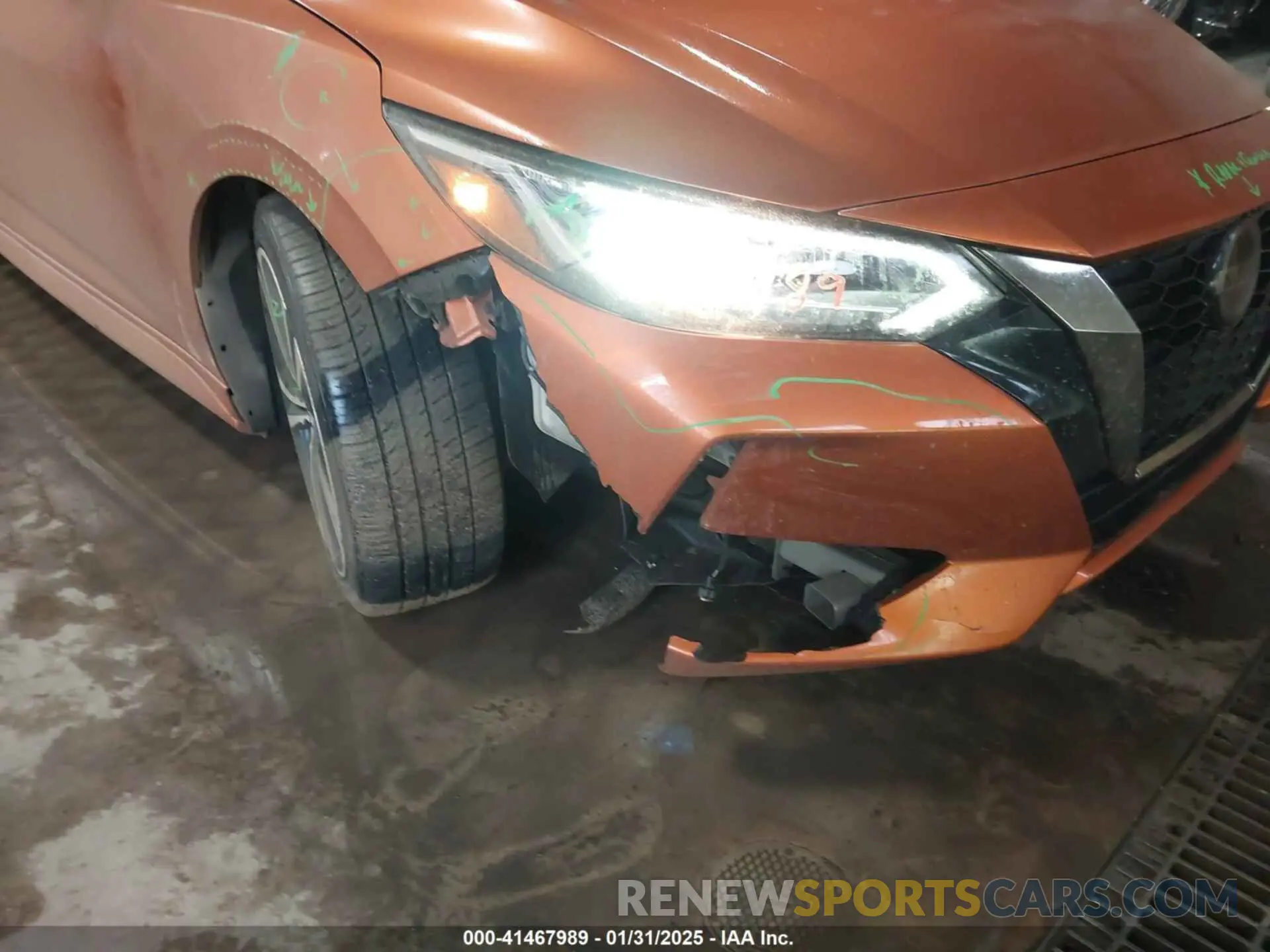 6 Photograph of a damaged car 3N1AB8DV6LY304630 NISSAN SENTRA 2020