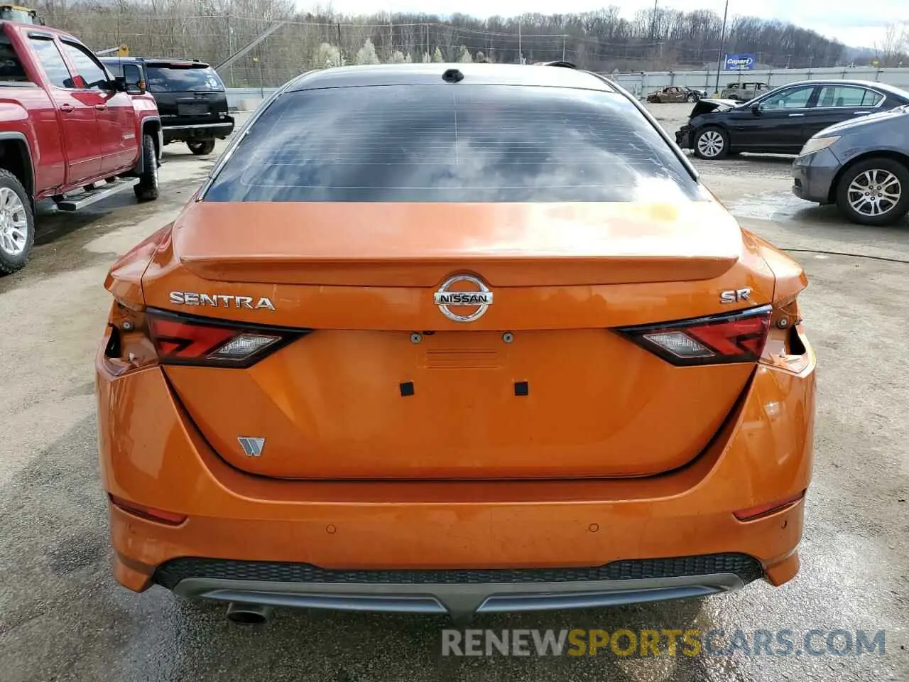 6 Фотография поврежденного автомобиля 3N1AB8DV7LY226939 NISSAN SENTRA 2020