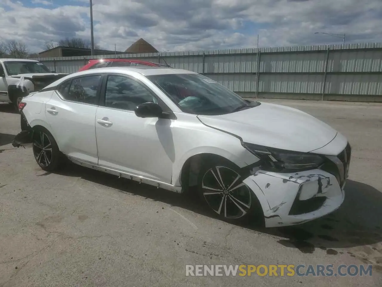 4 Фотография поврежденного автомобиля 3N1AB8DV7LY294819 NISSAN SENTRA 2020