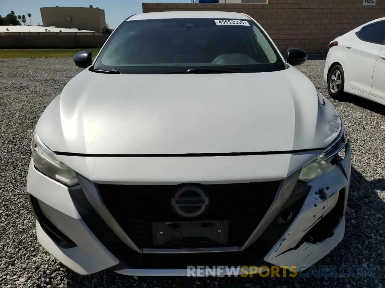 5 Фотография поврежденного автомобиля 3N1AB8DV7LY303213 NISSAN SENTRA 2020