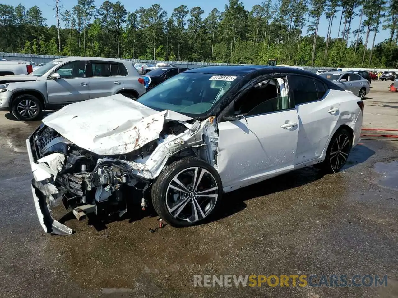 1 Photograph of a damaged car 3N1AB8DV8LY210510 NISSAN SENTRA 2020