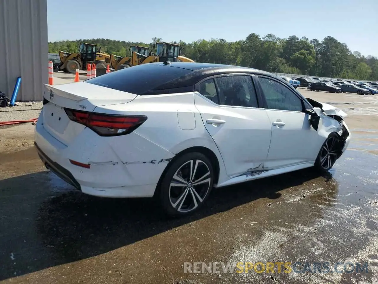 3 Photograph of a damaged car 3N1AB8DV8LY210510 NISSAN SENTRA 2020