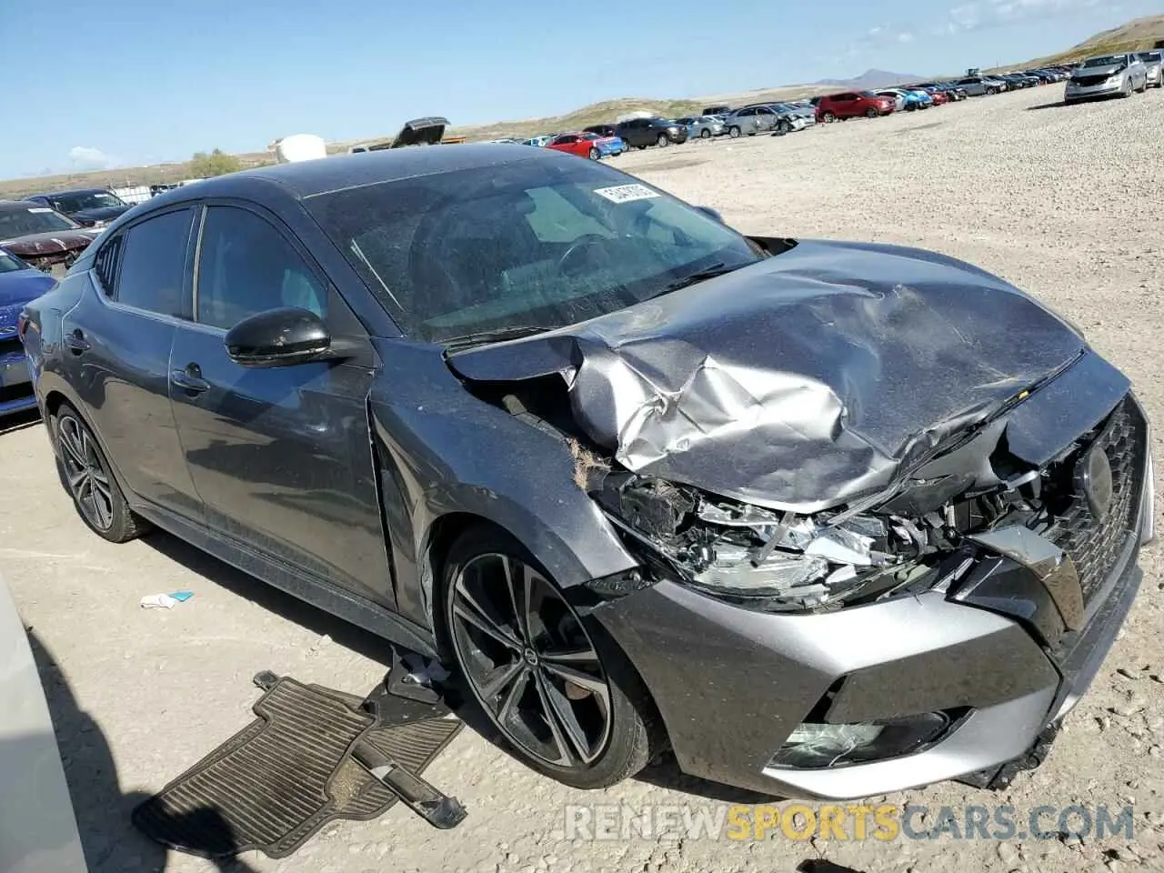 4 Photograph of a damaged car 3N1AB8DV8LY271212 NISSAN SENTRA 2020