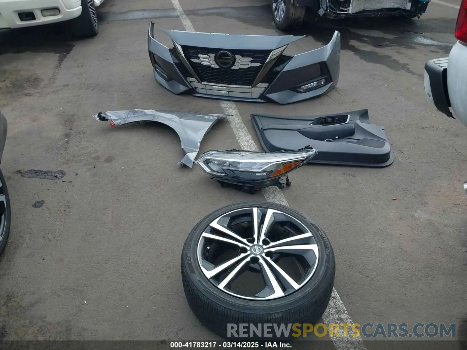 12 Фотография поврежденного автомобиля 3N1AB8DV9LY221547 NISSAN SENTRA 2020