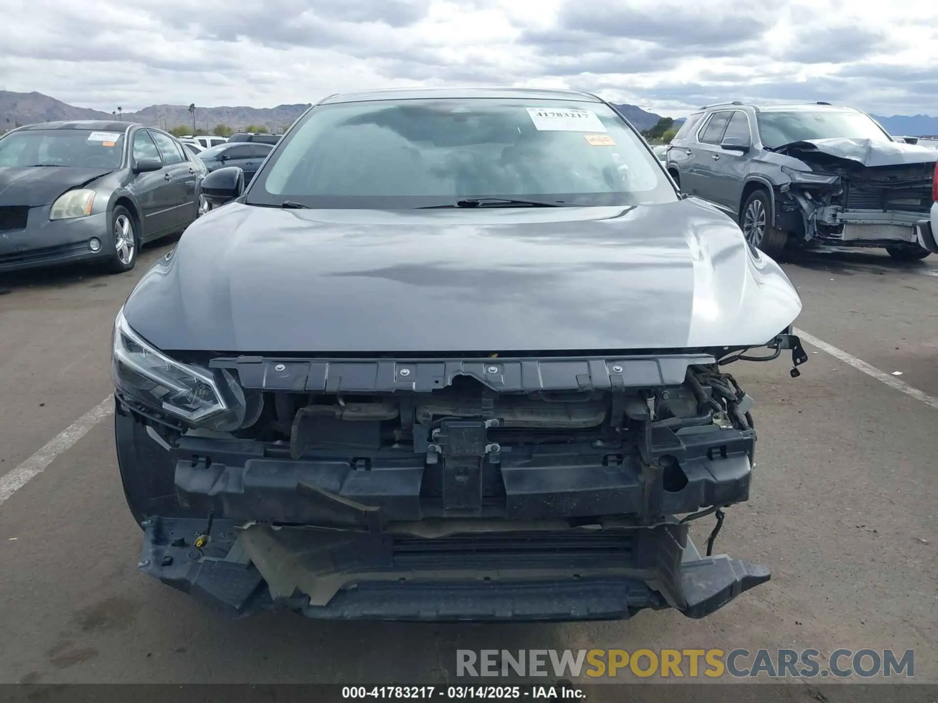 13 Фотография поврежденного автомобиля 3N1AB8DV9LY221547 NISSAN SENTRA 2020