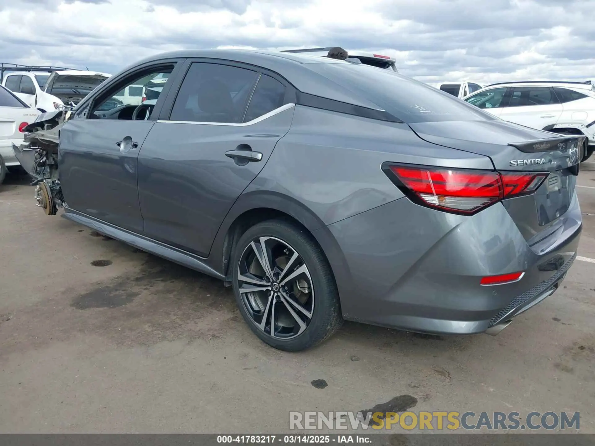 3 Фотография поврежденного автомобиля 3N1AB8DV9LY221547 NISSAN SENTRA 2020