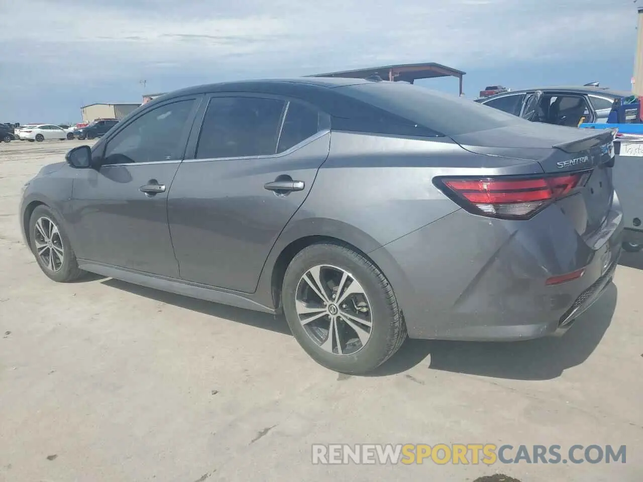 2 Photograph of a damaged car 3N1AB8DV9LY239689 NISSAN SENTRA 2020