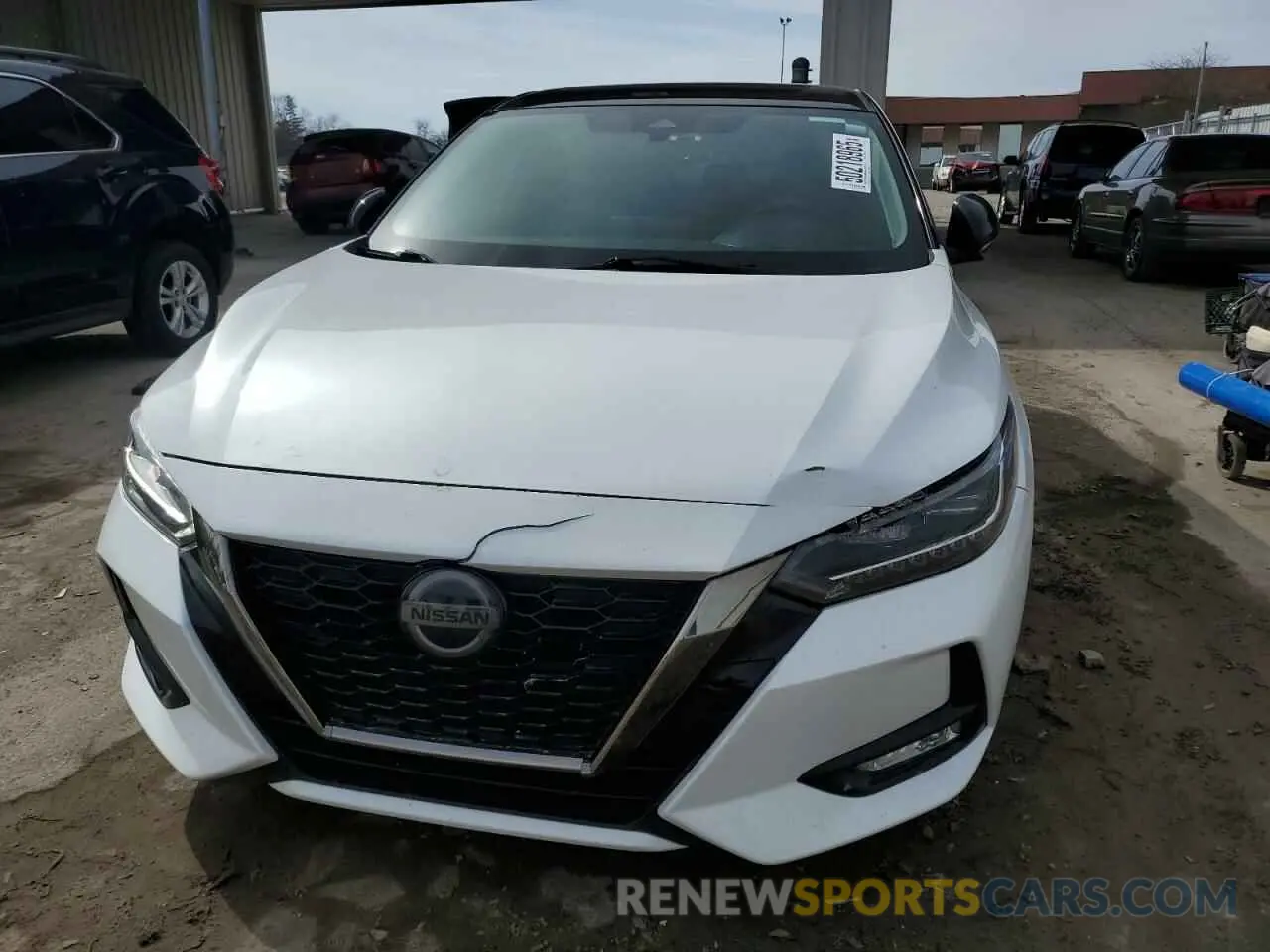 5 Photograph of a damaged car 3N1AB8DV9LY311152 NISSAN SENTRA 2020