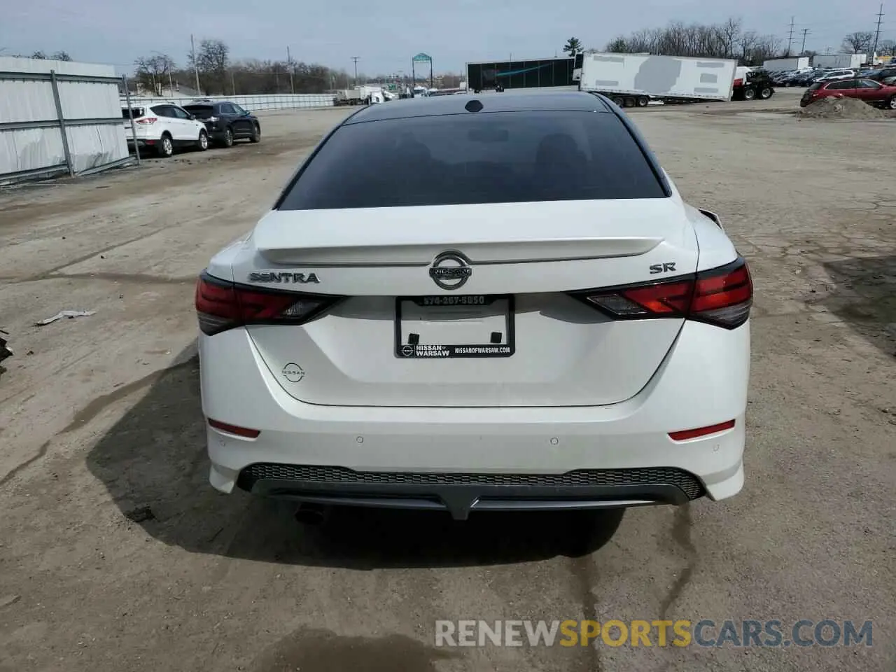6 Photograph of a damaged car 3N1AB8DV9LY311152 NISSAN SENTRA 2020