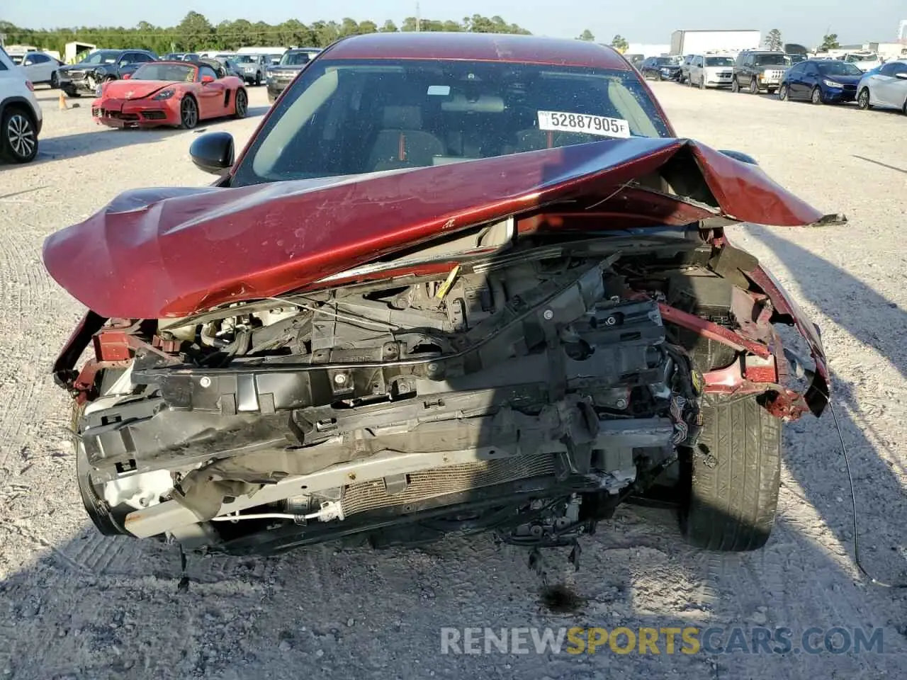 5 Photograph of a damaged car 3N1AB8DVXLY217894 NISSAN SENTRA 2020