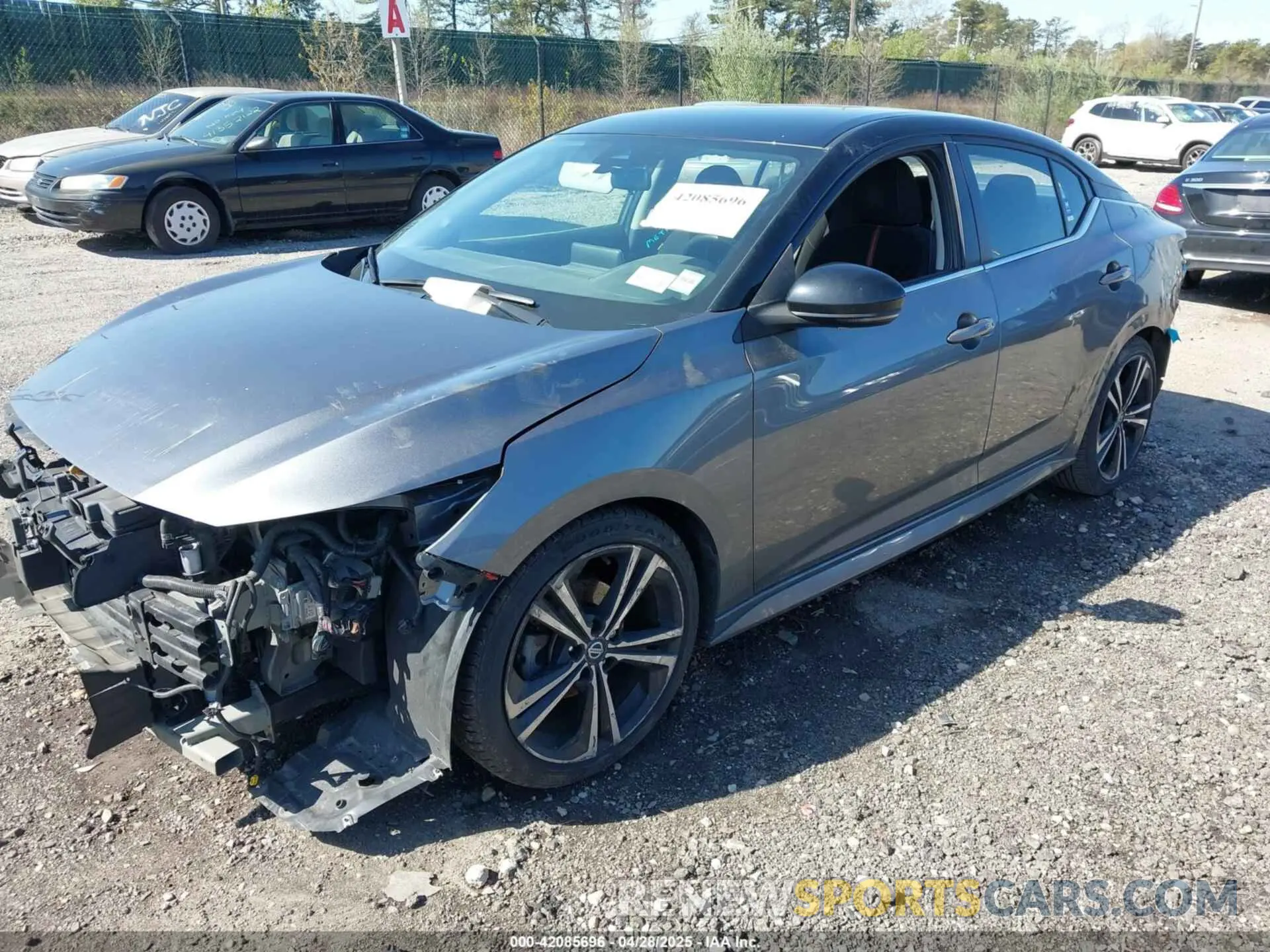 2 Фотография поврежденного автомобиля 3N1AB8DVXLY262821 NISSAN SENTRA 2020