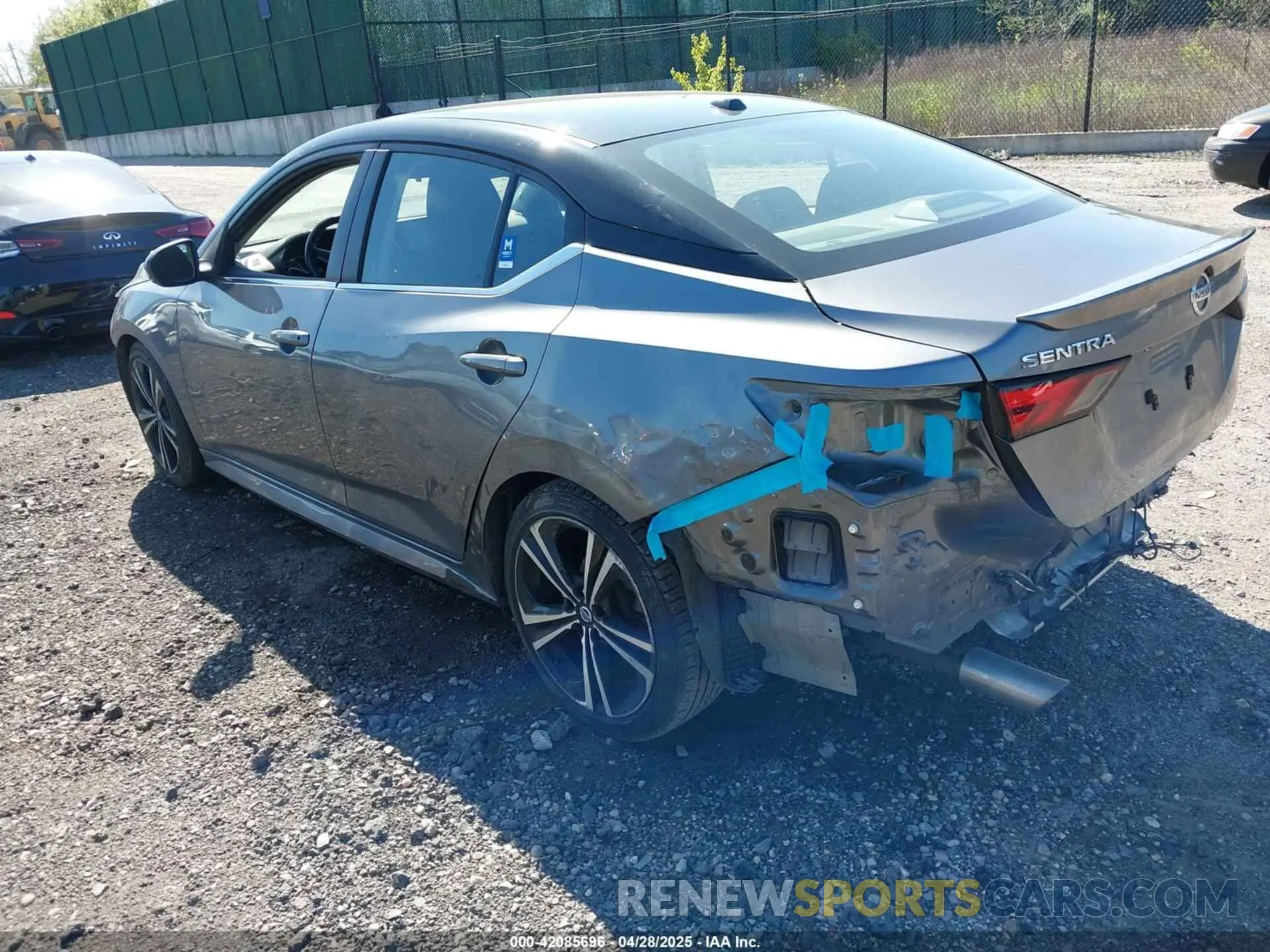 3 Фотография поврежденного автомобиля 3N1AB8DVXLY262821 NISSAN SENTRA 2020